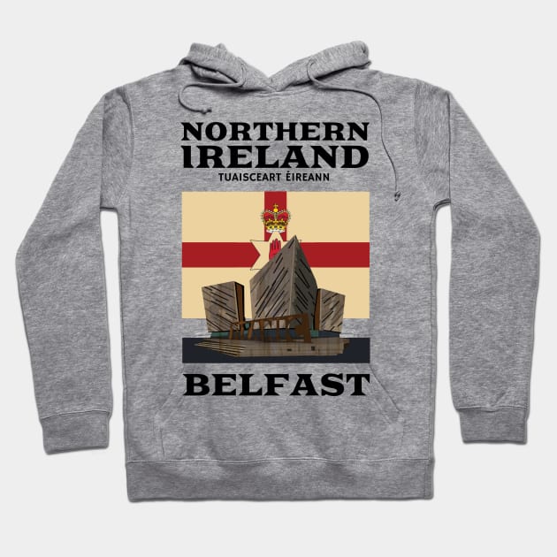 make a journey to Northern Ireland Hoodie by KewaleeTee